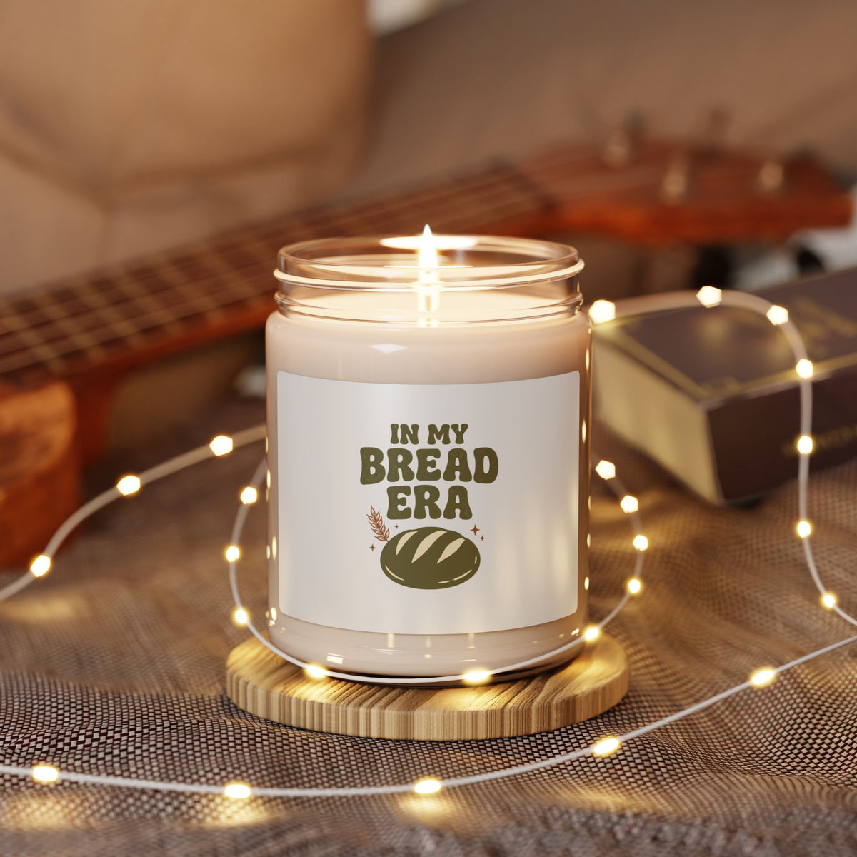 In My Bread Era Candle | Baking Humor Soy Candle, 9oz