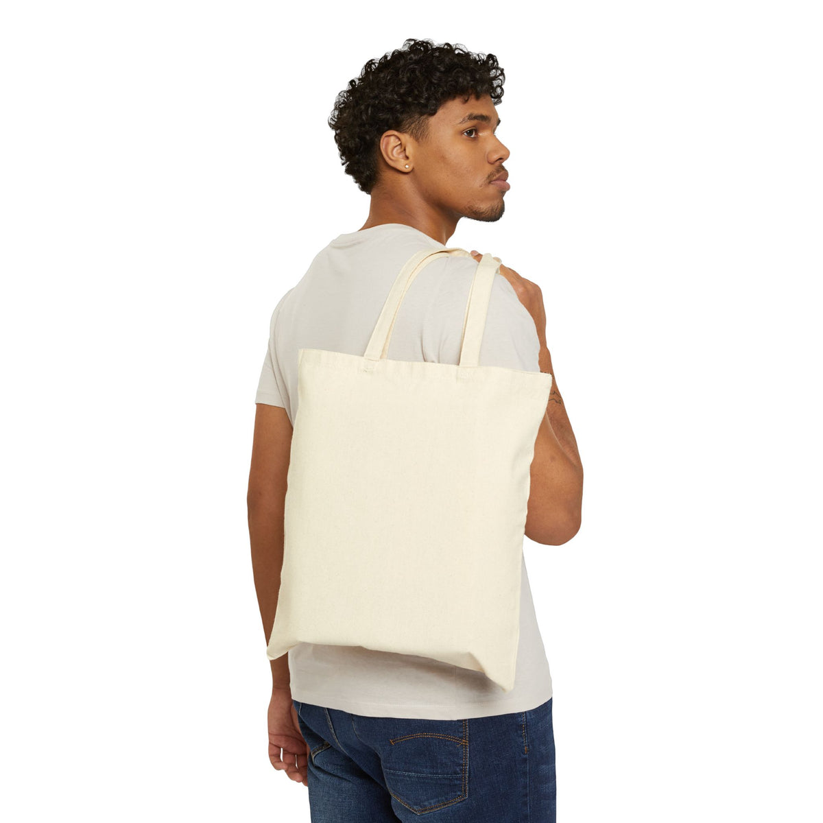 In My Bread Era Tote, Baking Humor Canvas Tote Bag