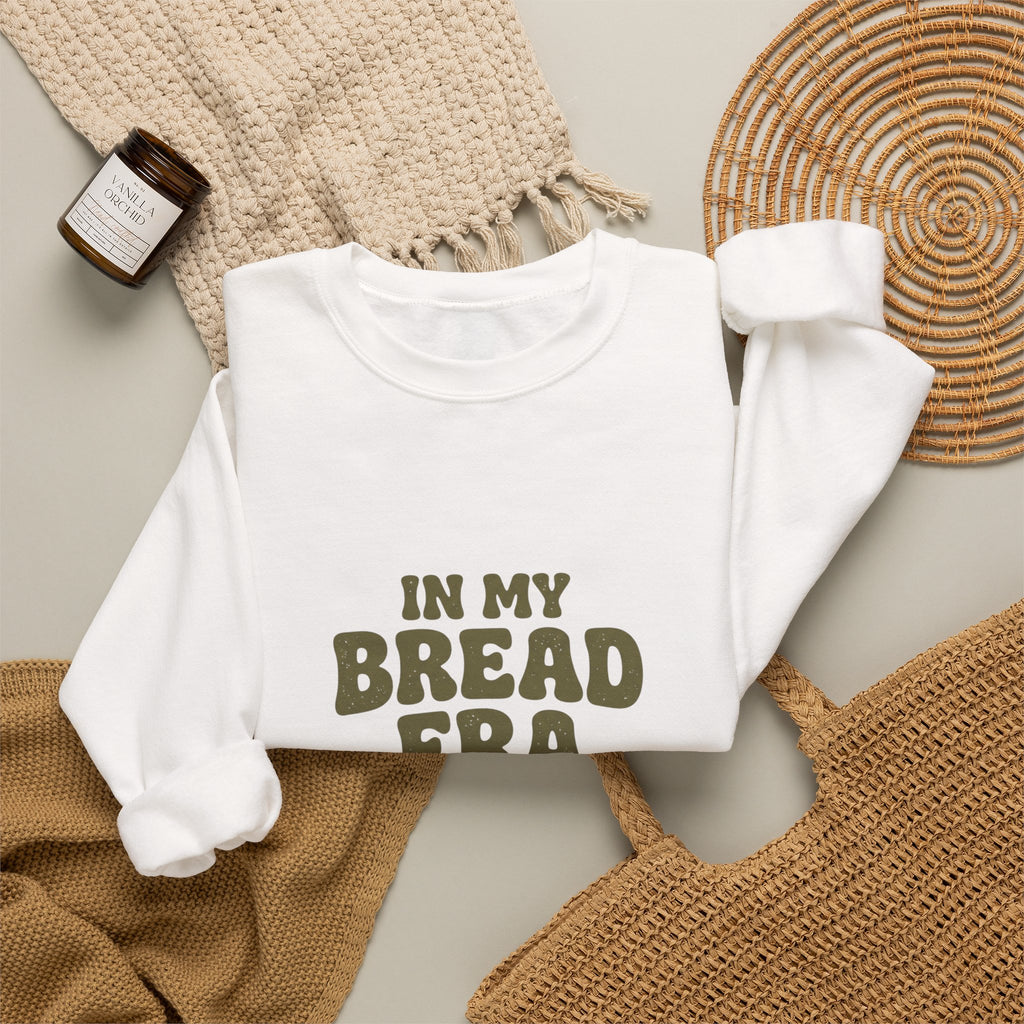 In My Bread Era Sweatshirt | Baking Humor, Baker Shirt