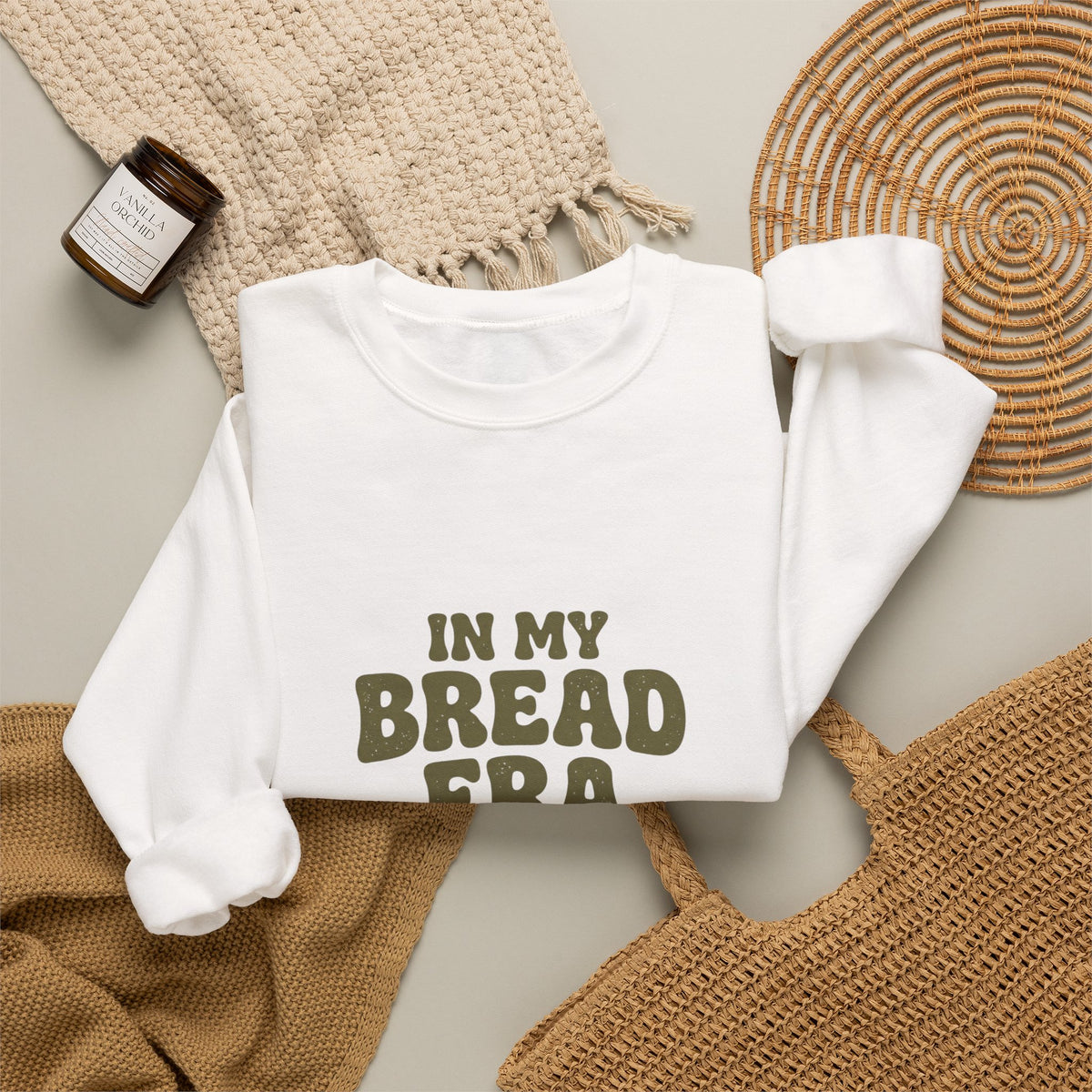 In My Bread Era Sweatshirt | Baking Humor, Baker Shirt